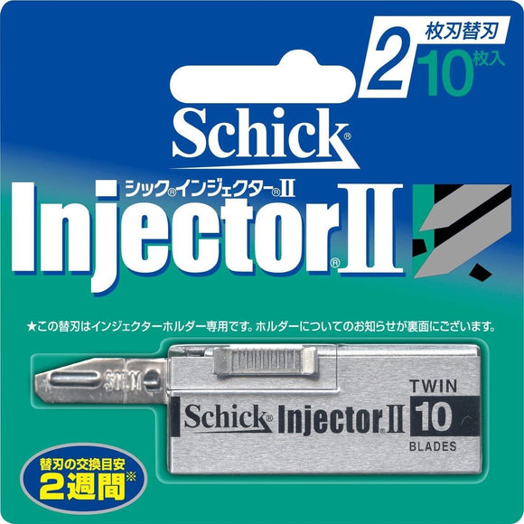 Schick - Japanese Injector Blades – 10 Blades Per Pack – The Razor