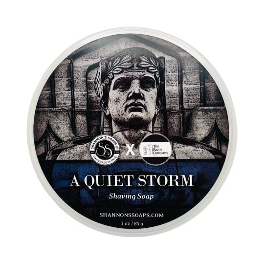 Shannon's Soaps - A Quiet Storm - Special Edition Shaving Soap - 3oz