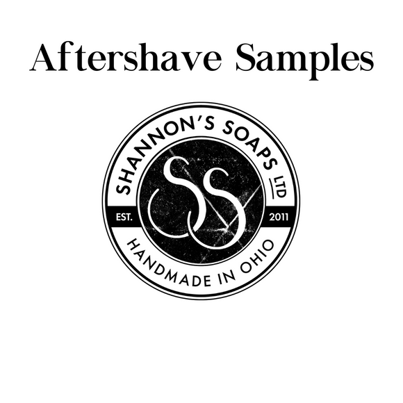 Shannons Soaps -  Aftershave Splash Samples - 10ml