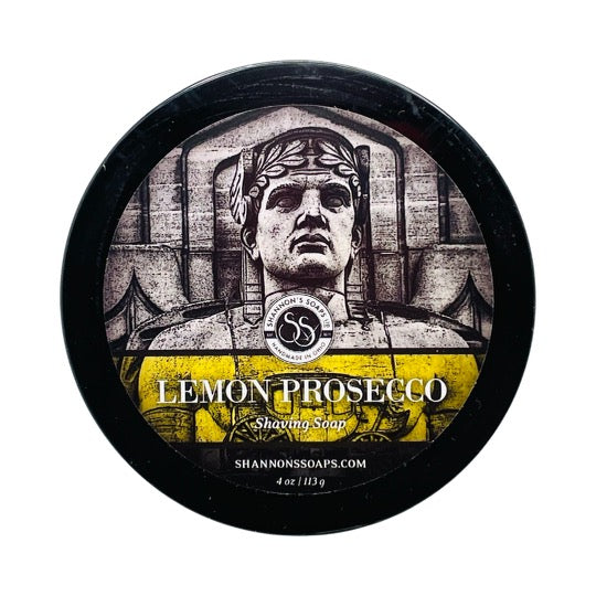 Shannon's Soaps - Lemon Prosecco - Special Edition Shaving Soap - 4oz