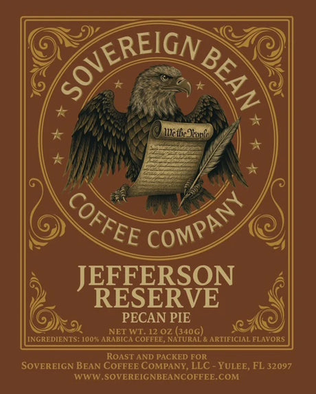 Sovereign Bean Coffee Company Whole Bean Coffee 12oz - Choose Your Flavor