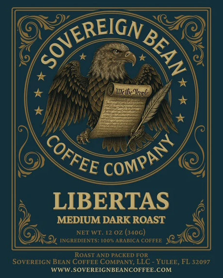 Sovereign Bean Coffee Company Whole Bean Coffee 12oz - Choose Your Flavor