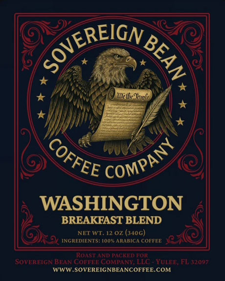 Sovereign Bean Coffee Company Whole Bean Coffee 12oz - Choose Your Flavor