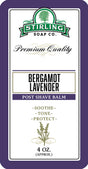 Stirling Soap Company - Bergamot Lavender - Post-Shave Balm - 4oz