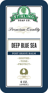 Stirling Soap Company - Deep Blue Sea - Post-Shave Balm - 4oz