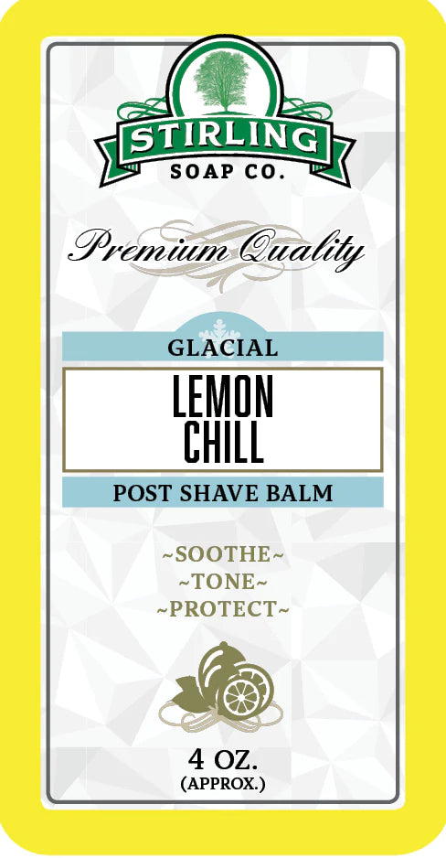 Stirling Soap Company - Glacial Lemon Chill - Post-Shave Balm - 4oz
