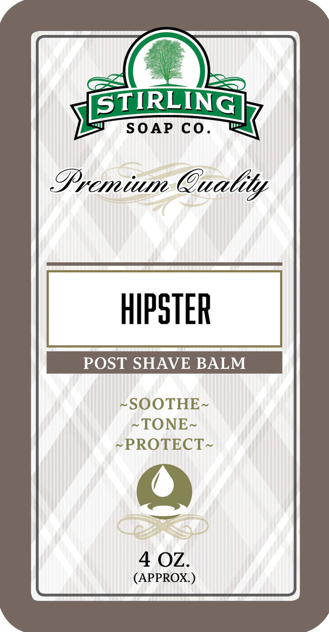 Stirling Soap Company - Hipster - Post-Shave Balm - 4oz