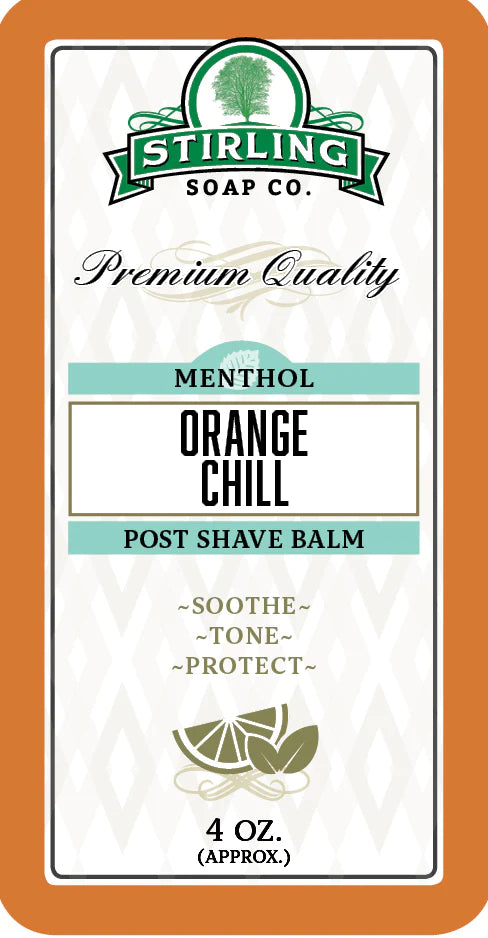 Stirling Soap Company - Orange Chill - Post-Shave Balm - 4oz