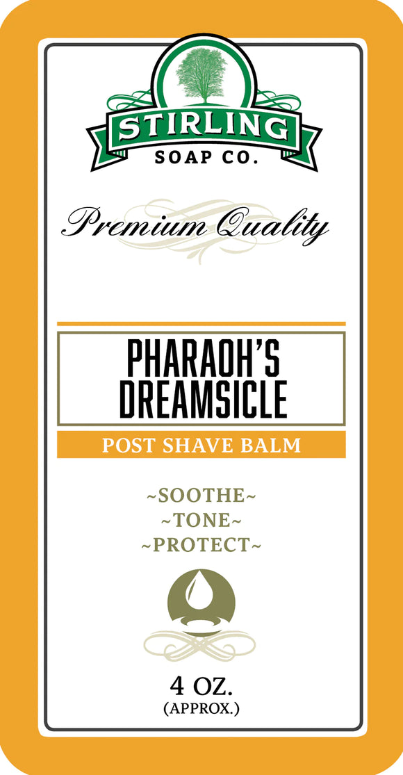 Stirling Soap Company - Pharaoh's Dreamsicle - Post-Shave Balm - 4oz