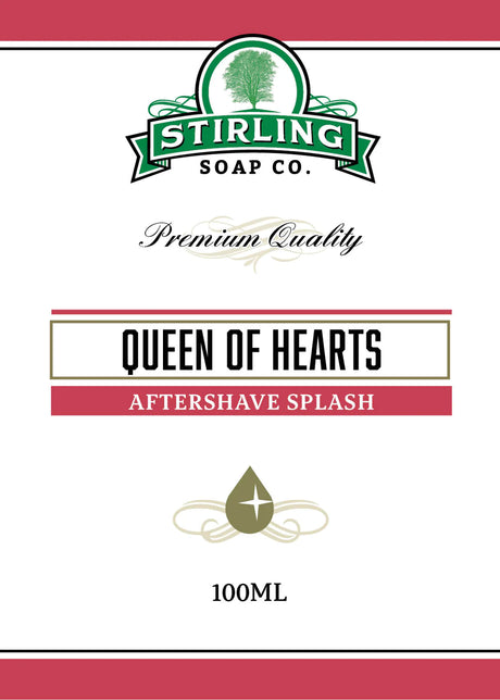 Stirling Soap Company - Queen of Hearts - Aftershave Splash - 100ml