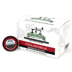 Stirling Roastery - Colombia - Coffee K-Cups - 12 pack