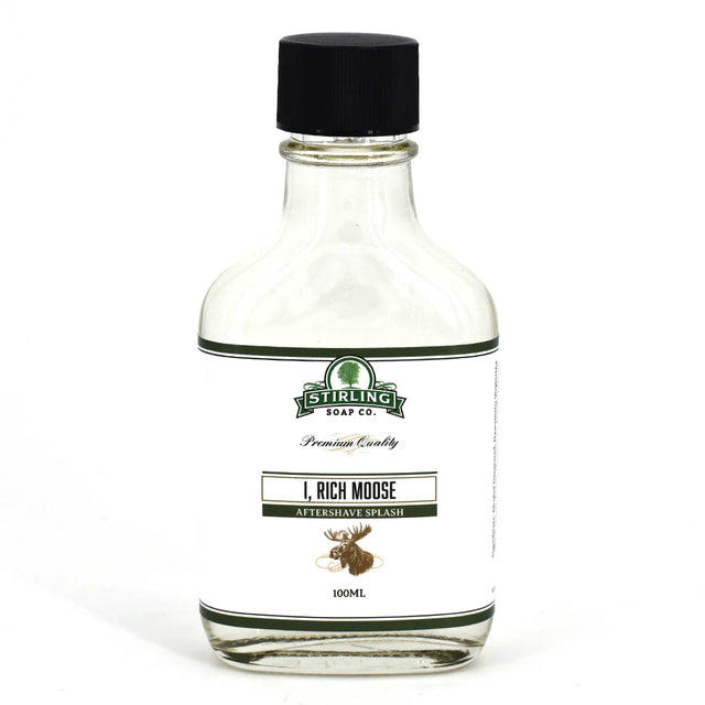Stirling Soap Company - I, Rich Moose - Aftershave Splash - 100ml