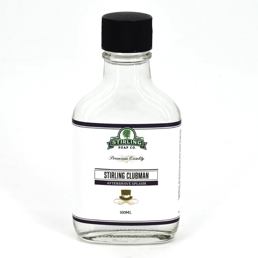 Stirling Soap Company - Stirling Clubman - Aftershave Splash - 100ml
