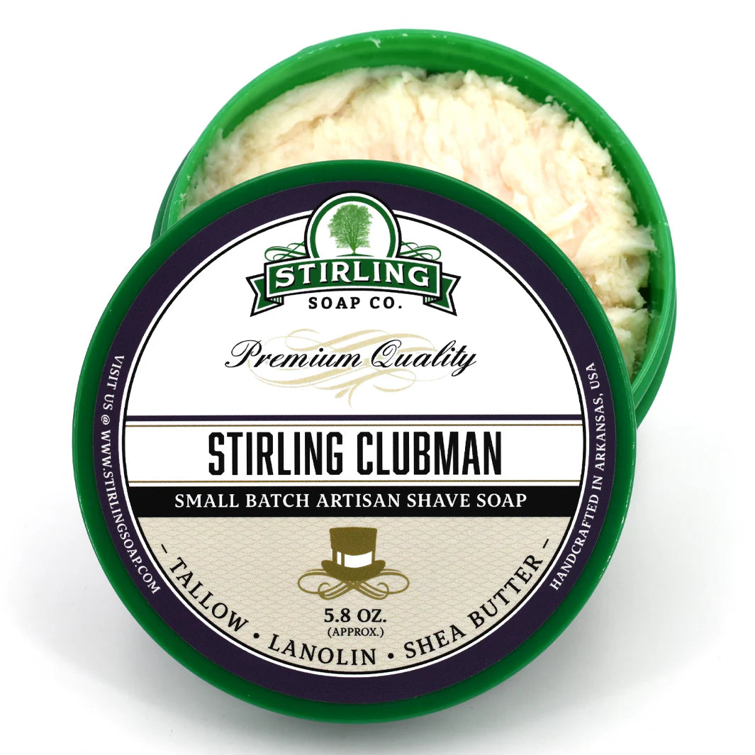 Stirling Soap Company - Stirling Clubman - Shave Soap - 5.8oz