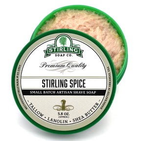Stirling Soap Company - Stirling Spice - Shave Soap - 5.8oz