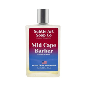 Subtle Art Soap Co. - Mid Cape Barber - Aftershave Splash - 96ml
