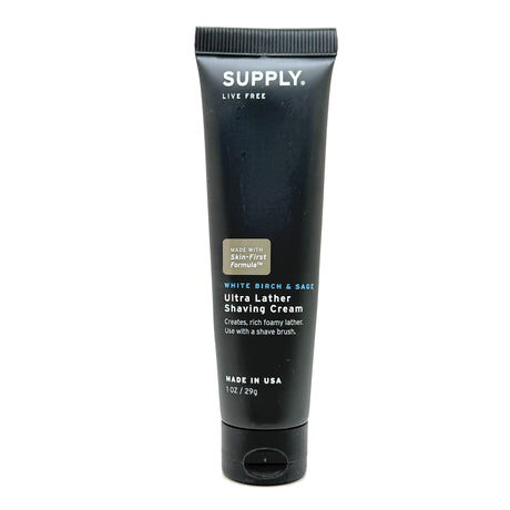 Supply Travel Ultra Lather Shaving Cream 1oz