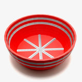 TRC - Unbreakable  Lather Bowl - Red & Silver