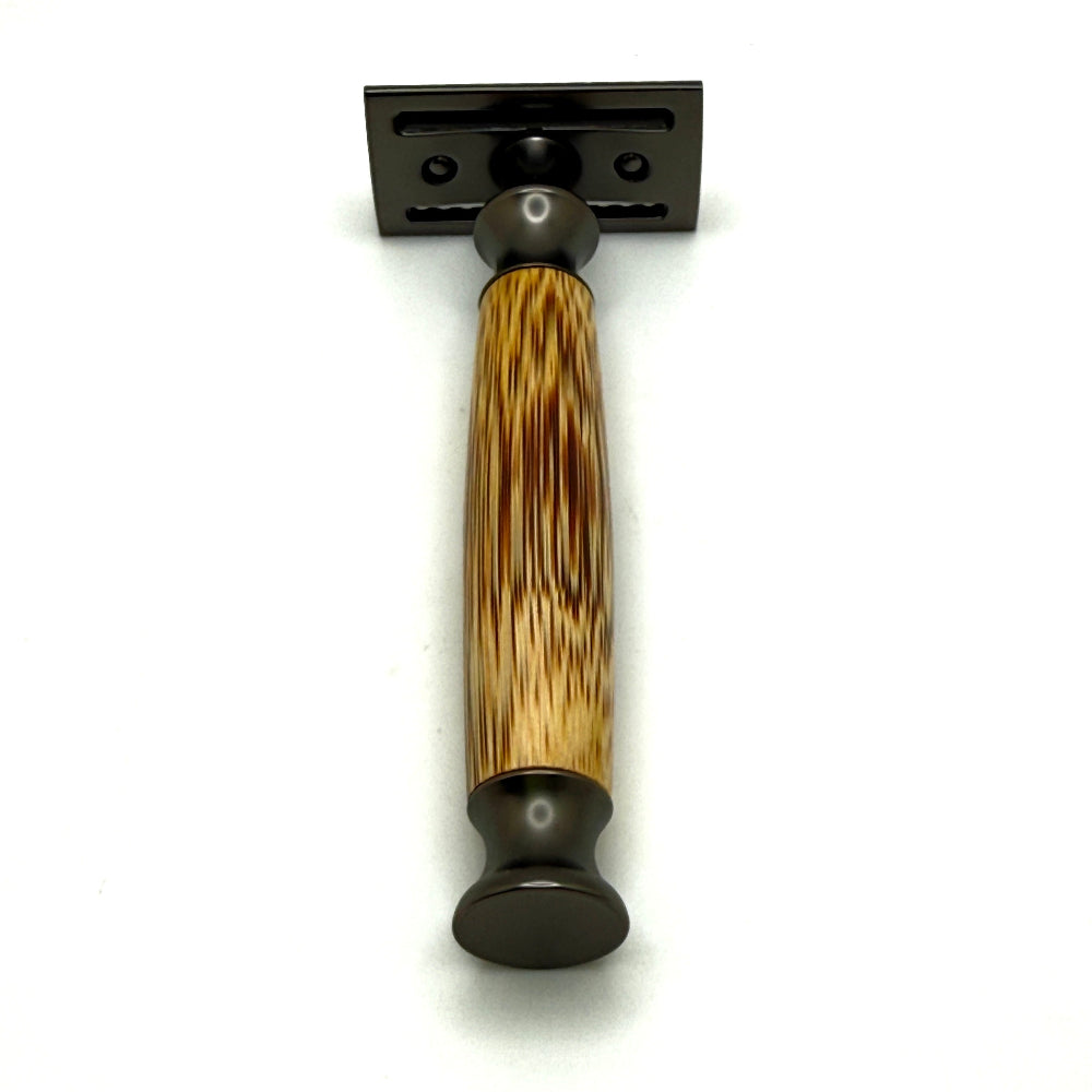 TRC Classic Bamboo Handle Double Edge Safety Razor