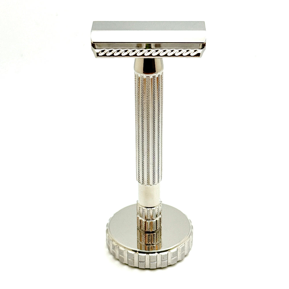 The Vanguard Stainless Steel Safety Razor | 316L Mirror Polish