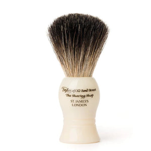 Taylor of Old Bond Street - Pure Badger Shaving Brush - Faux Ivory Handle