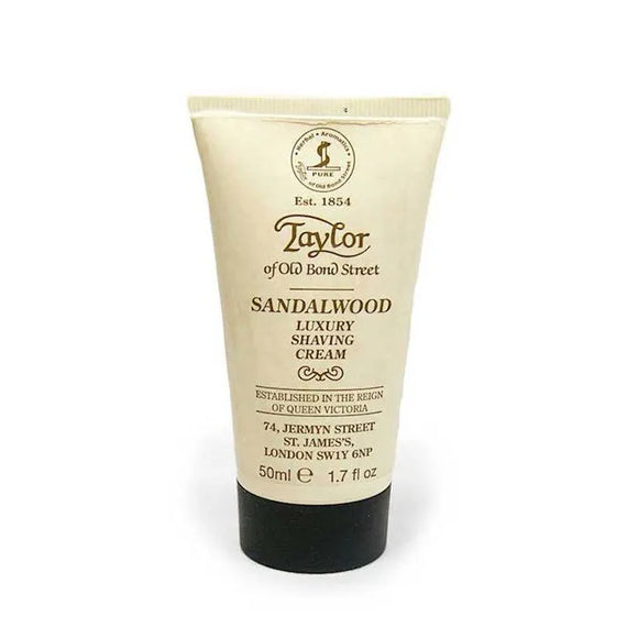 Taylor of Old Bond Street - Sandalwod Shaving Cream Tube - 50ml