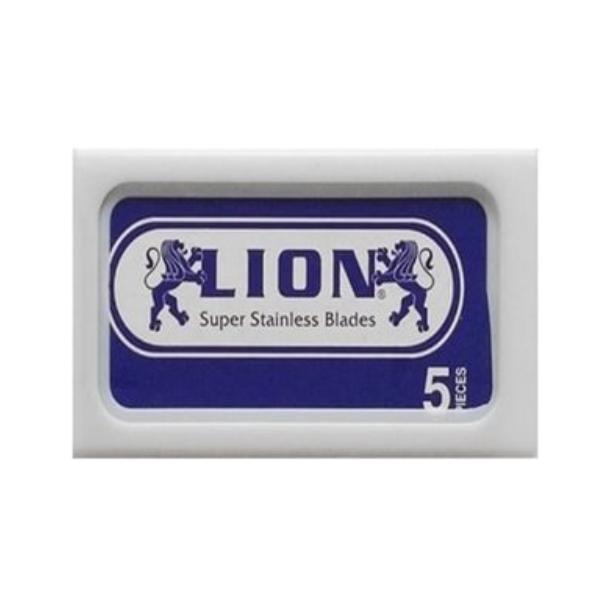 Lion - Super Stainless Double Edge Razor Blades - Pack of 5 Blades
