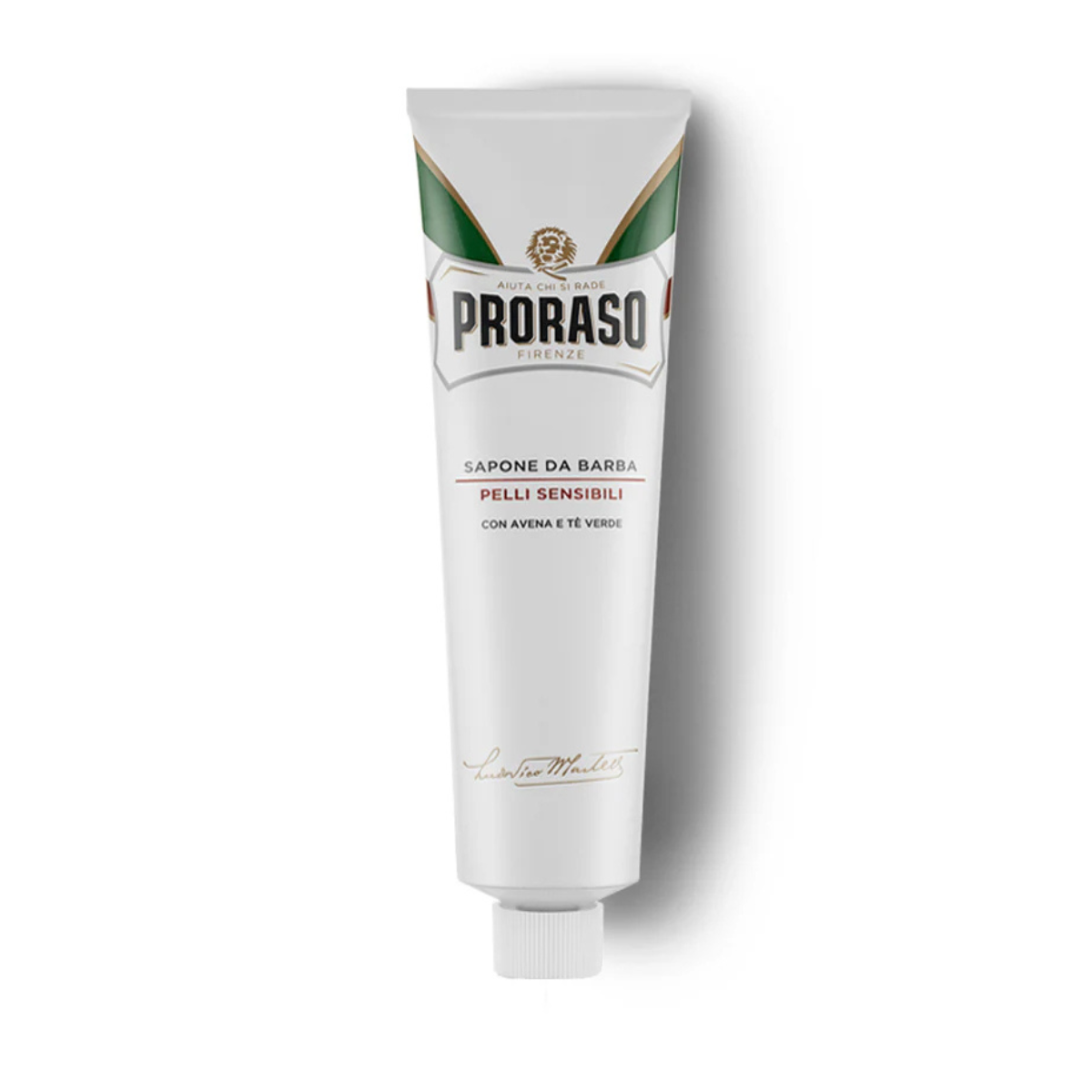 Proraso White Shaving Cream Tube for Sensitive Skin 150ml