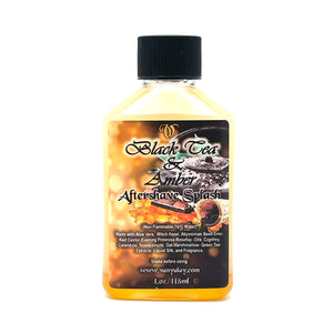Van Yulay - Black Tea & Amber - Artisan Aftershave Splash - 4oz