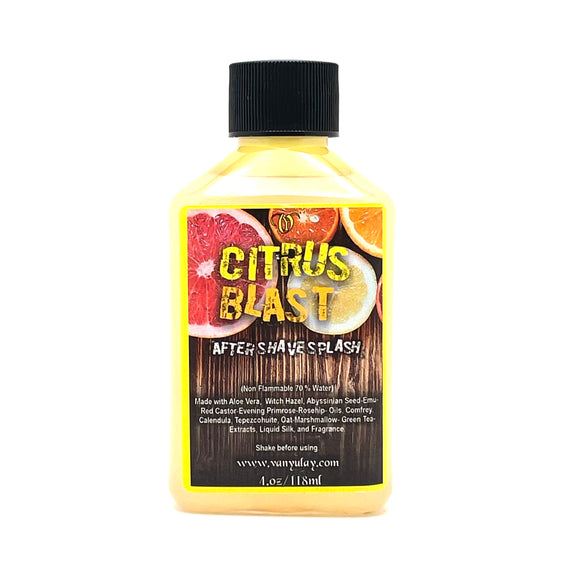 Van Yulay - Citrus Blast - Artisan Aftershave Splash - 4oz