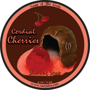 Van Yulay - Cordial Cherries - Artisan Shaving Soap