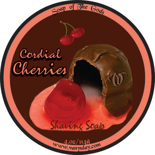 Van Yulay - Cordial Cherries - Artisan Shaving Soap