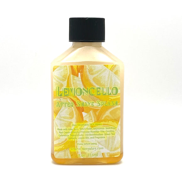 Van Yulay - Lemoncello - Artisan Aftershave Splash - 4oz