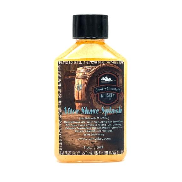Van Yulay - Smokey Mountain Whiskey - Artisan Aftershave Splash - 4oz