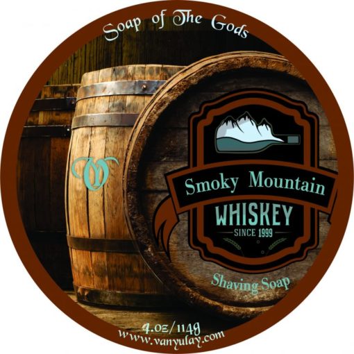 Van Yulay - Smoky Mountain Whiskey - Artisan Shaving Soap