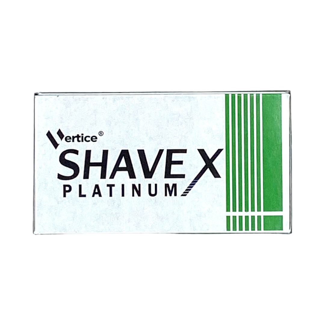 ShaveX - Platinum - Stainless Steel DE Razor Blade
