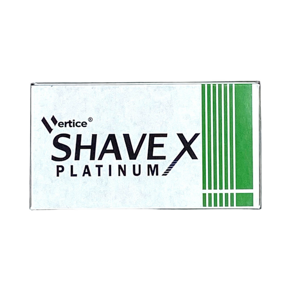ShaveX - Platinum - Stainless Steel DE Razor Blade