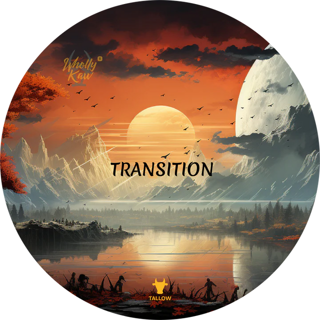 Wholly Kaw - Transition - Crème Fraîche Tallow Shave Soap - 4oz