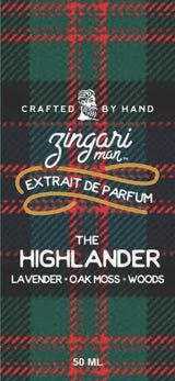 Zingari Man - The Highlander - Extrait - 50ml