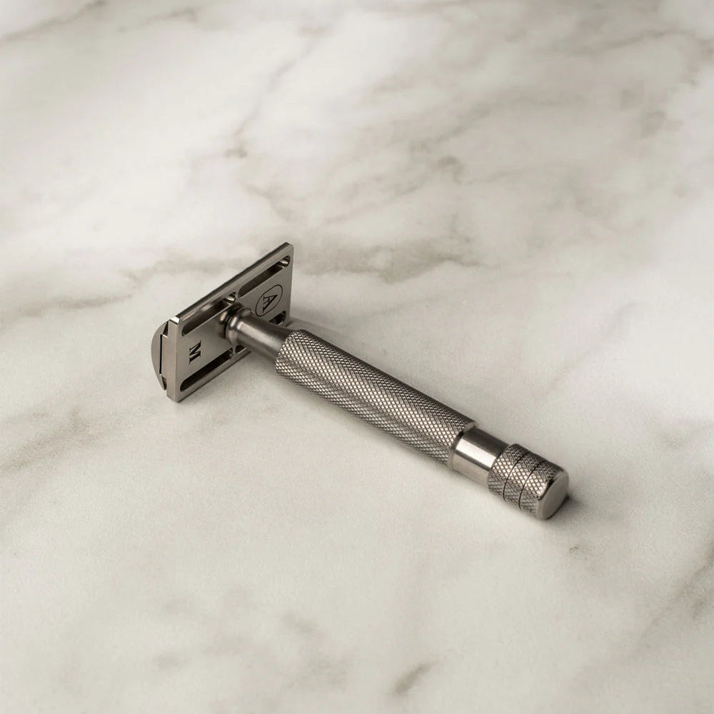 Above The Tie Windsor Stainless Steel Double Edge Safety Razor