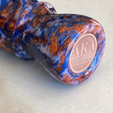 AKA Brushworx Copper Swirl 24 mm Synthetic AK5 Bulb Knot Resin Handle Shaving Brush