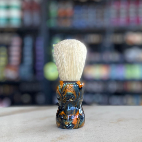 AKA Brushworx - Mica Camo - 26 mm Boar Knot - Resin Handle Shaving Brush