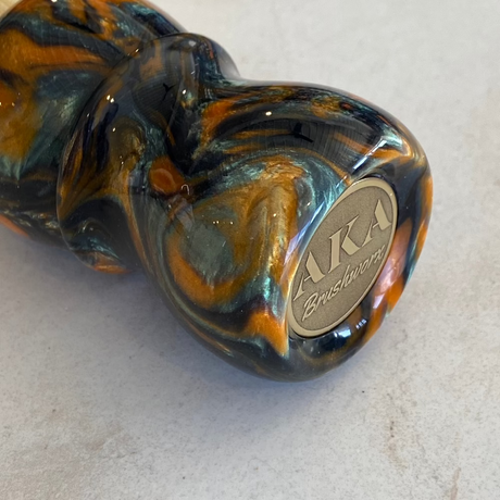 AKA Brushworx - Mica Camo - 26 mm Boar Knot - Resin Handle Shaving Brush