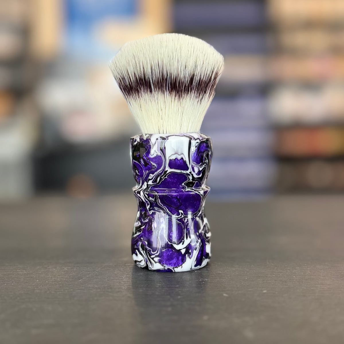 AKA Brushworx Mid Mod AK47 Fan Synthetic Shaving Brush 26mm