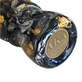 AKA Brushworx - Raw Doughman Bulb Knot - 26mm - Black & White Envy Resin Handle