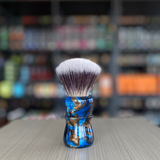 AKA Brushworx Troubled Water 26mm AK7 Fan Knot Shaving Brush