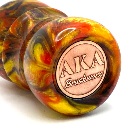 AKA Brushworx Vintage Vibe 26mm Resin Shaving Brush Handle