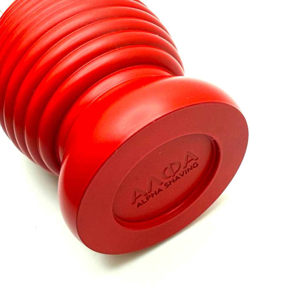 Alpha Brush & Shaving Co. - 28mm - BetaHive USMC™ Red - Cerakote™
