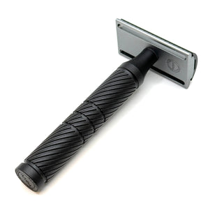 Alpha Shaving Works Eclipse Double Edge Aluminum Safety Razor