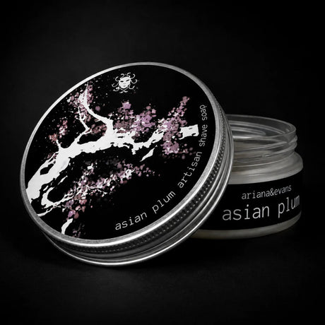 Ariana & Evans Asian Plum Shaving Soap Ultima-2 Base 5oz